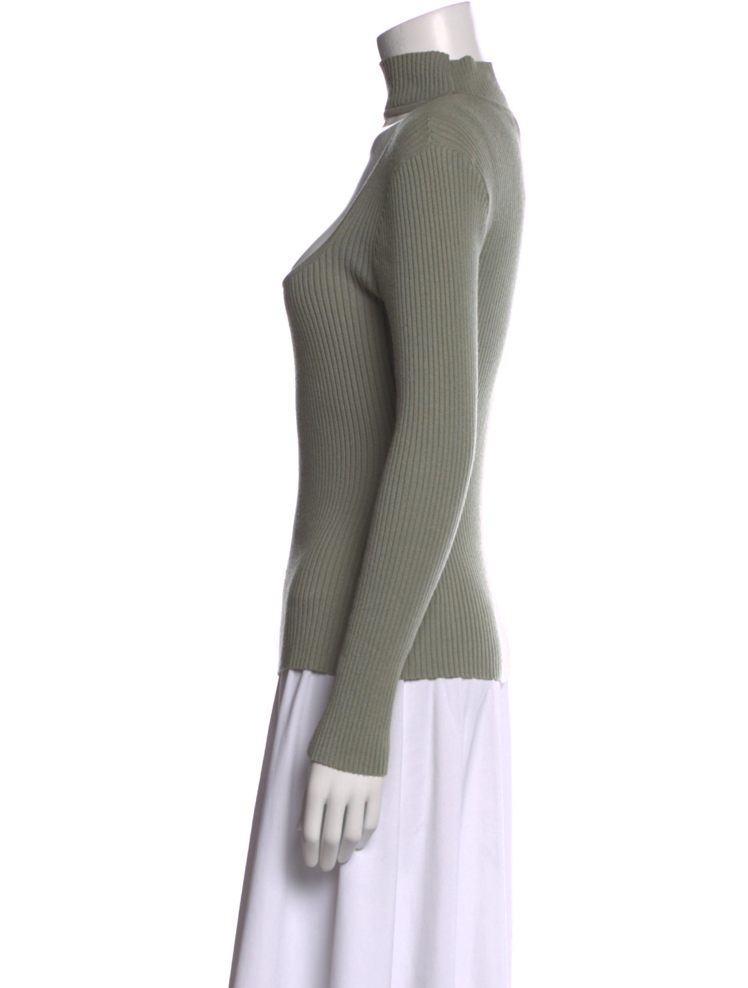 Jonathan Simkhai Turtleneck Long Sleeve Top w/ Tags