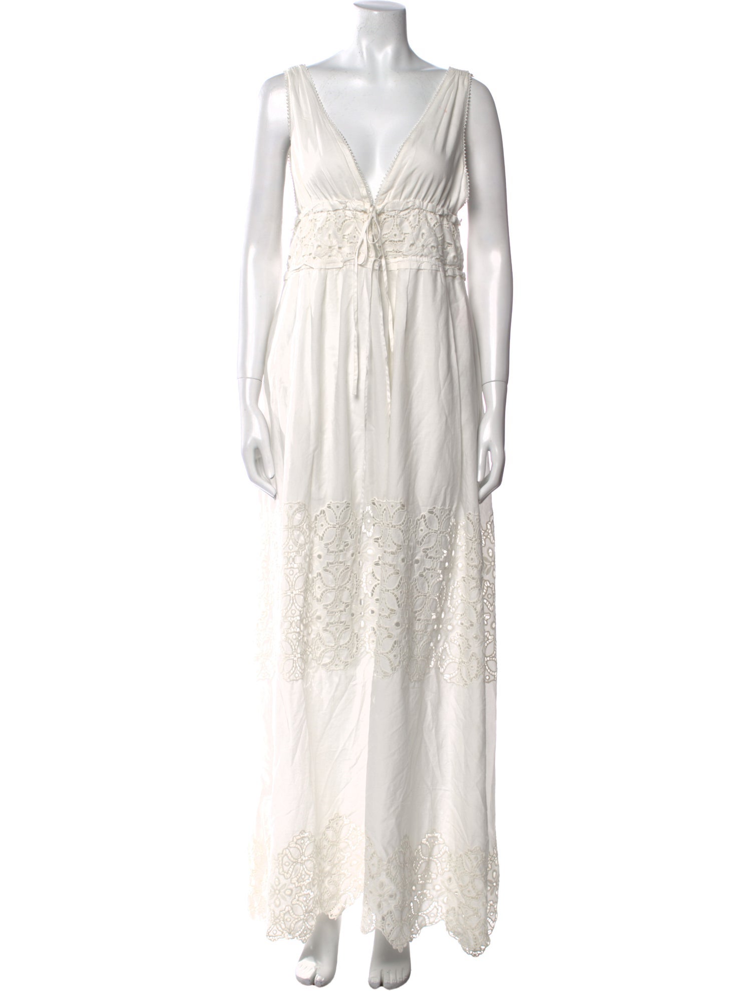 Jonathan Simkhai V-Neck Long Dress