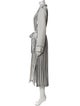 Jonathan Simkhai Silk Striped Robe