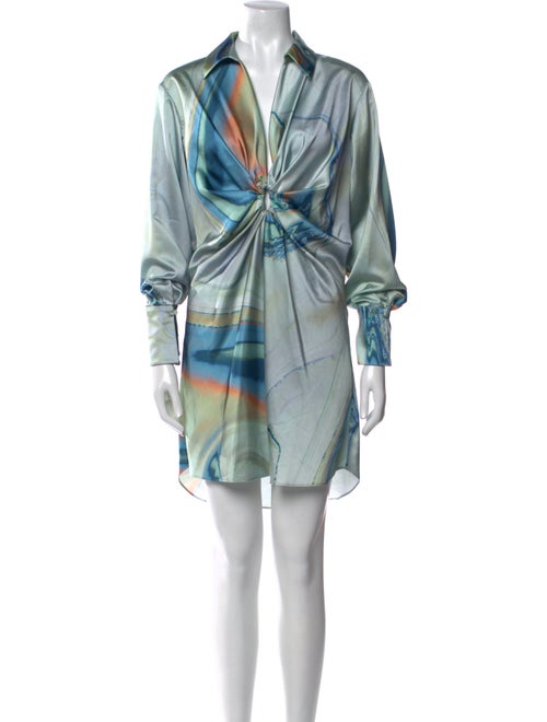 Jonathan Simkhai Printed Mini Dress