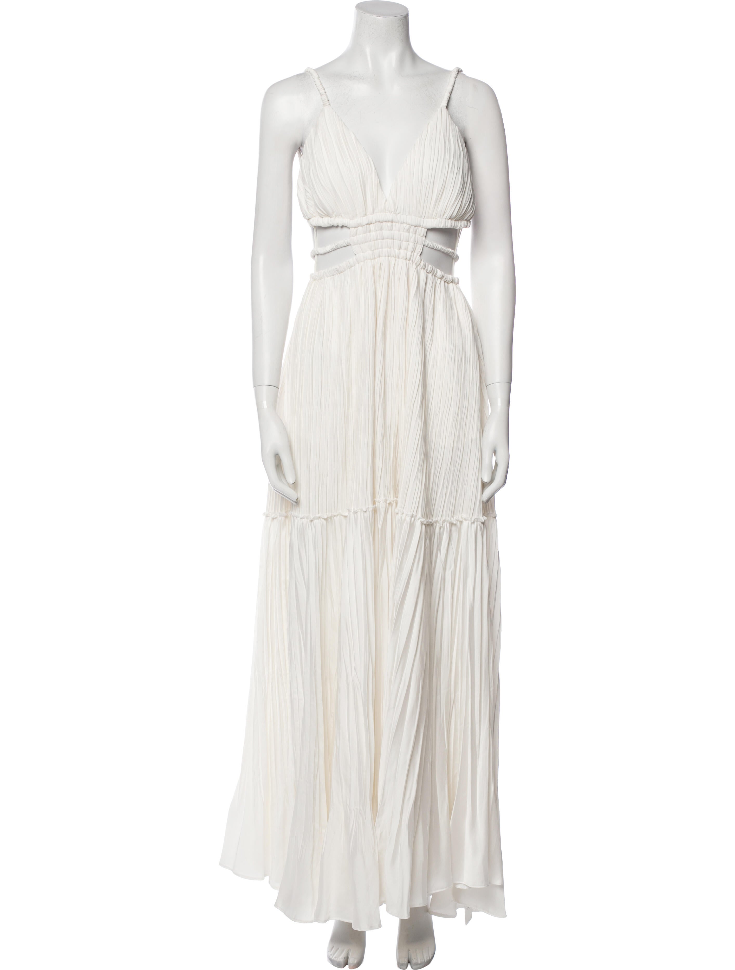 Jonathan Simkhai V-Neck Long Dress