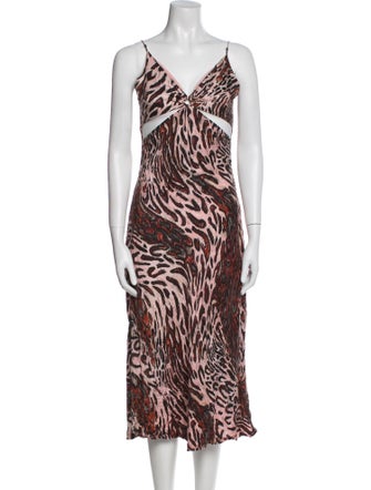 Jonathan Simkhai Silk Midi Length Dress
