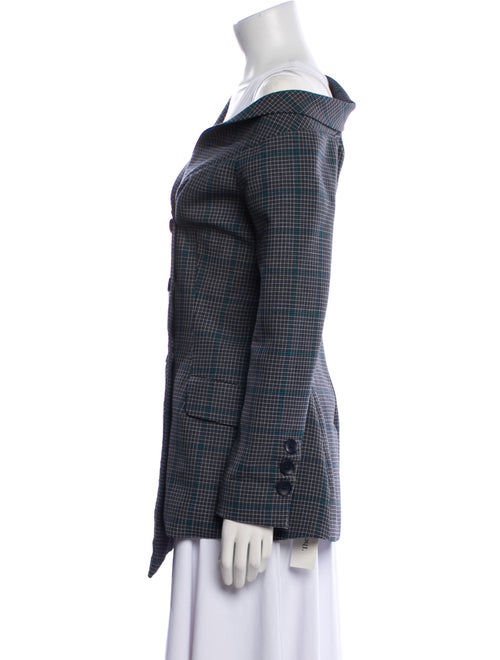 Jonathan Simkhai Houndstooth Print Blazer