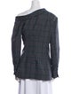 Jonathan Simkhai Houndstooth Print Blazer