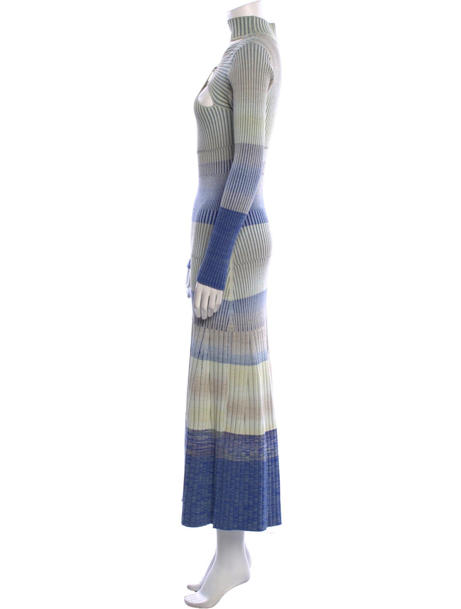 Jonathan Simkhai Striped Long Dress
