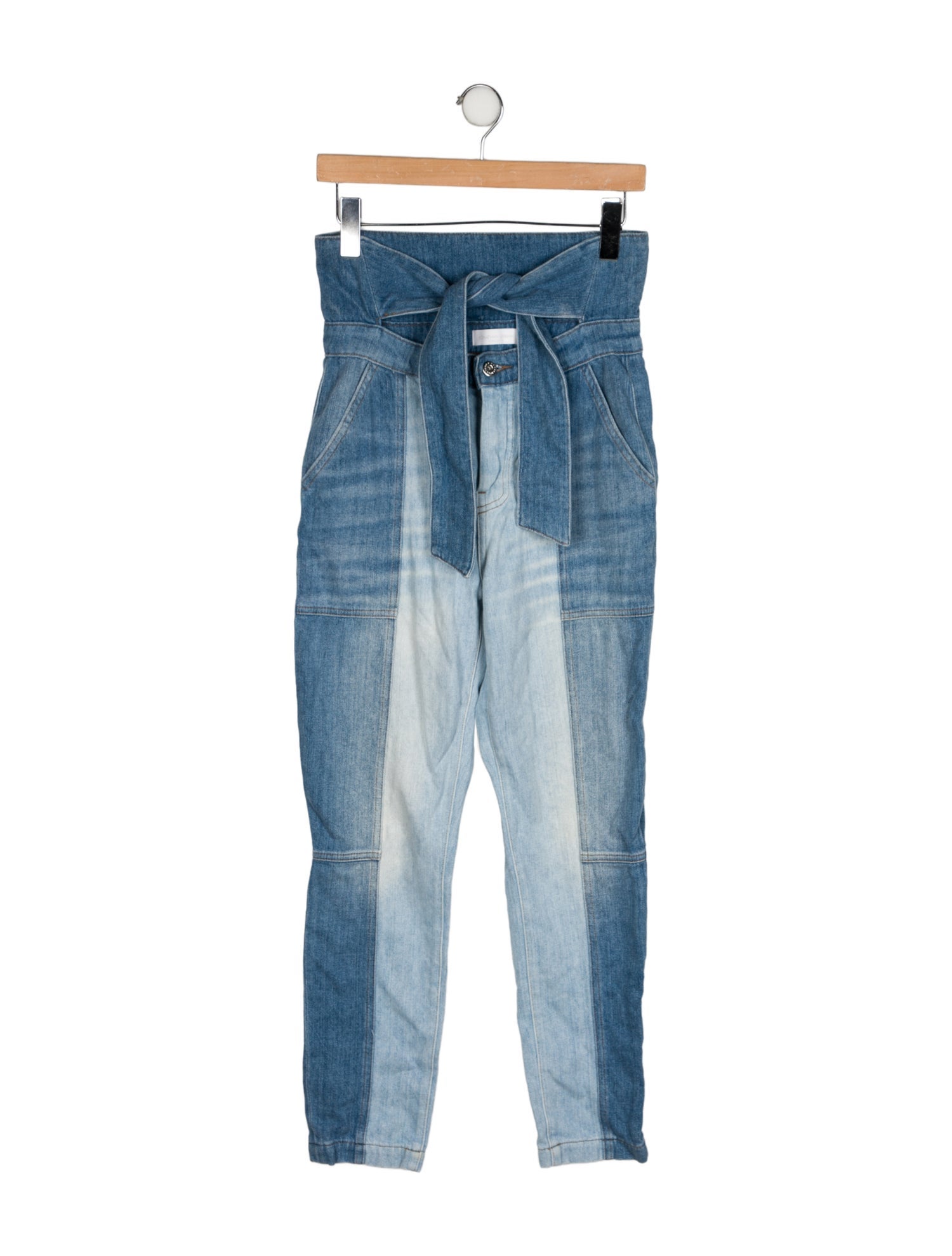 Jonathan Simkhai Mid-Rise Straight Leg Jeans