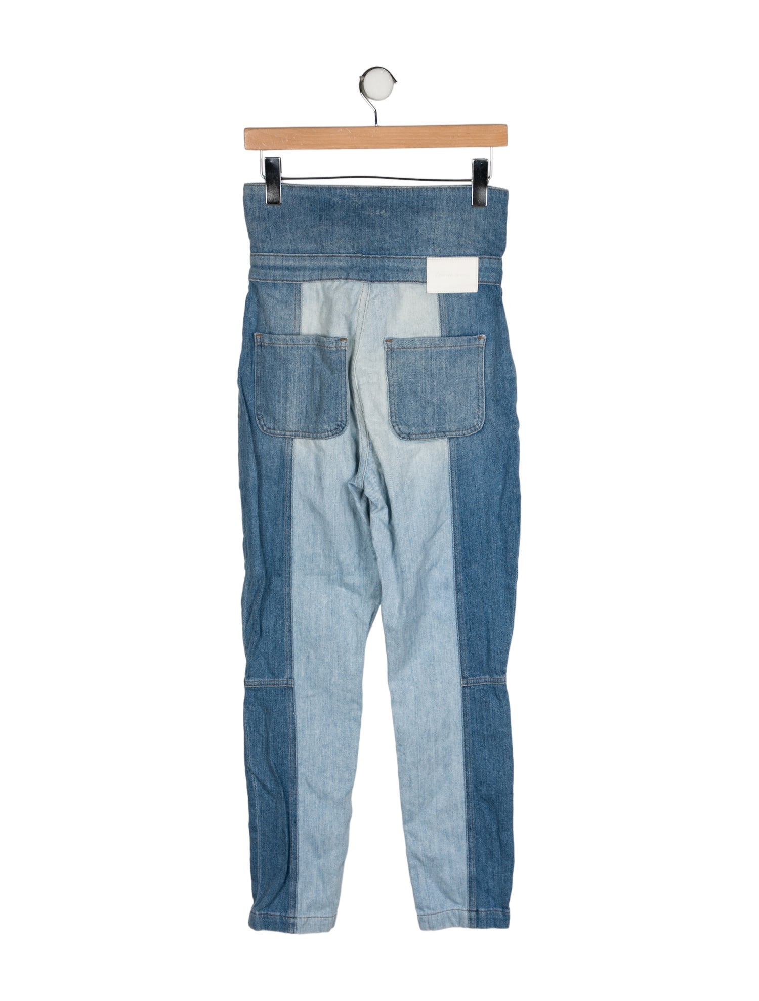 Jonathan Simkhai Mid-Rise Straight Leg Jeans