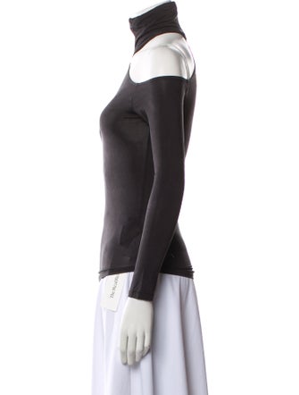 Jonathan Simkhai Turtleneck Long Sleeve Top