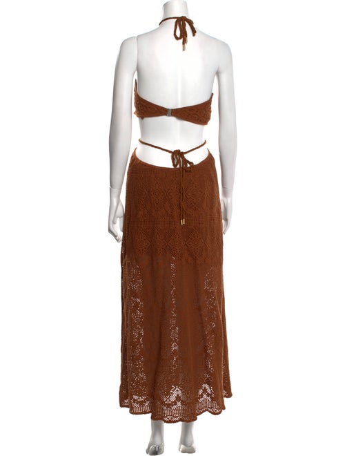 Jonathan Simkhai Halterneck Long Dress