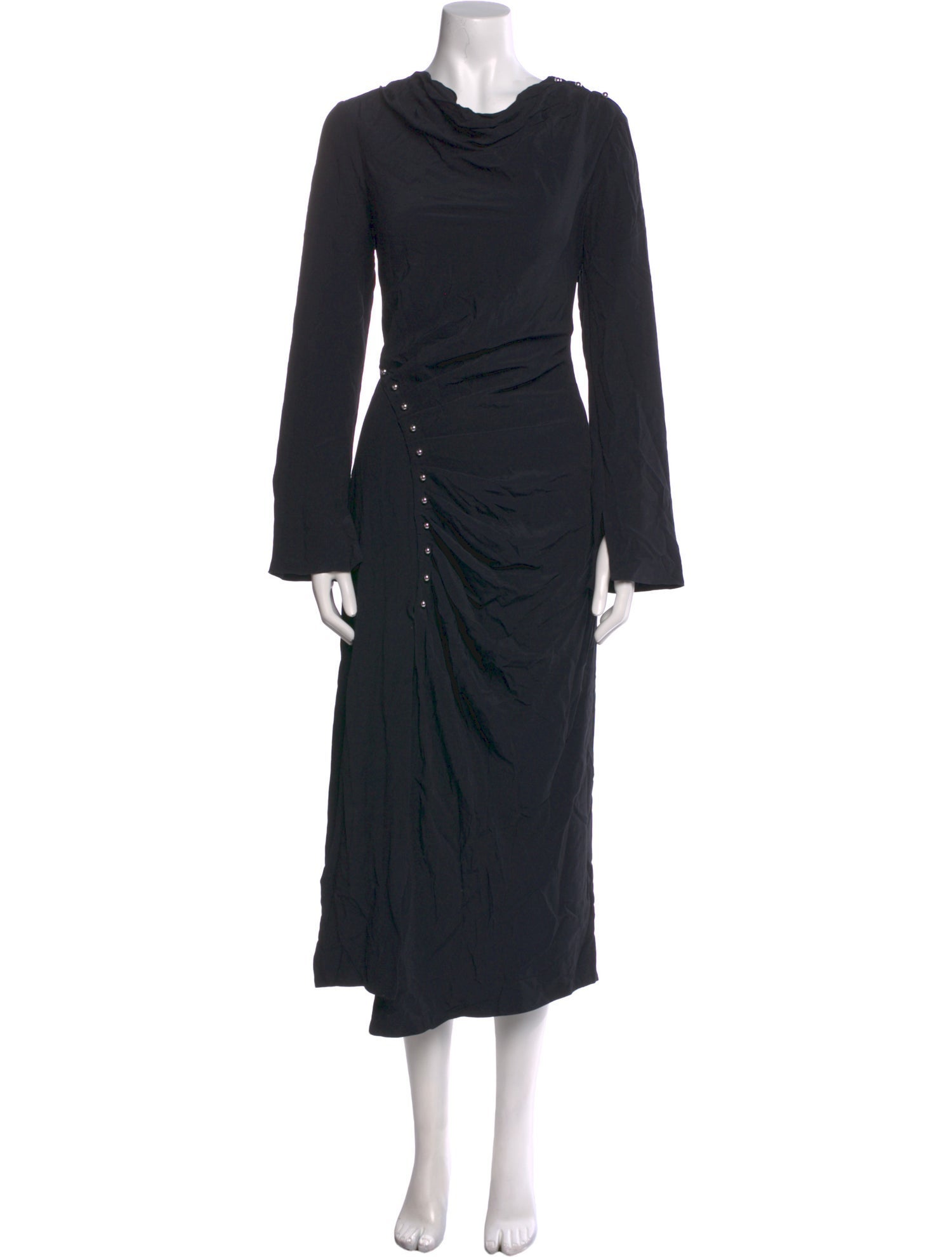 Jonathan Simkhai Cowl Neck Long Dress