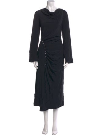Jonathan Simkhai Cowl Neck Long Dress