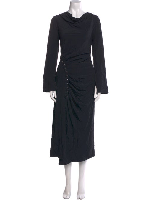 Jonathan Simkhai Cowl Neck Long Dress