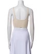 Jonathan Simkhai V-Neck Sleeveless Crop Top