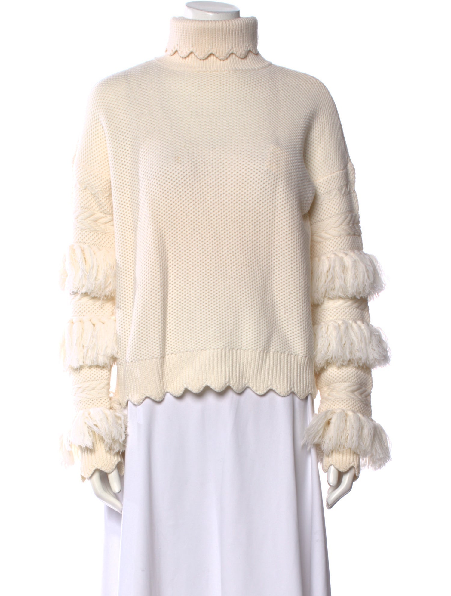 Jonathan Simkhai Wool Turtleneck Sweater