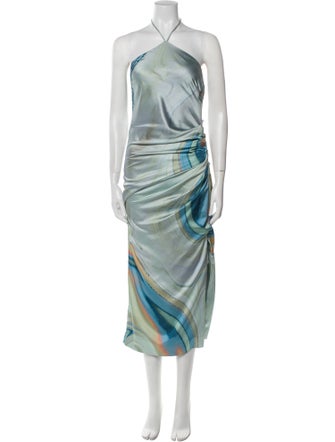 Jonathan Simkhai Printed Midi Length Dress