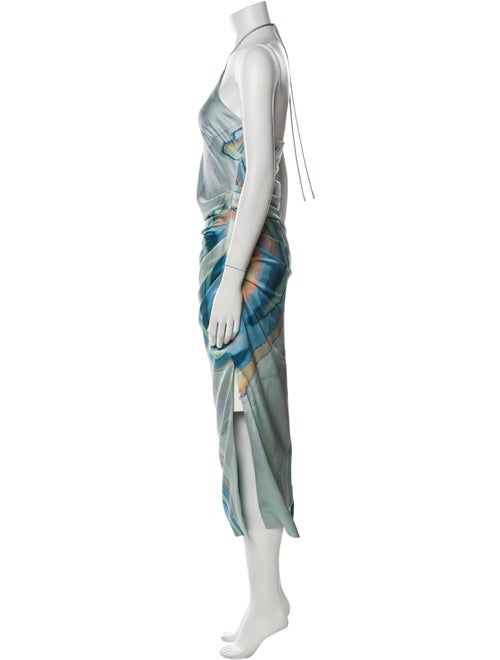 Jonathan Simkhai Printed Midi Length Dress