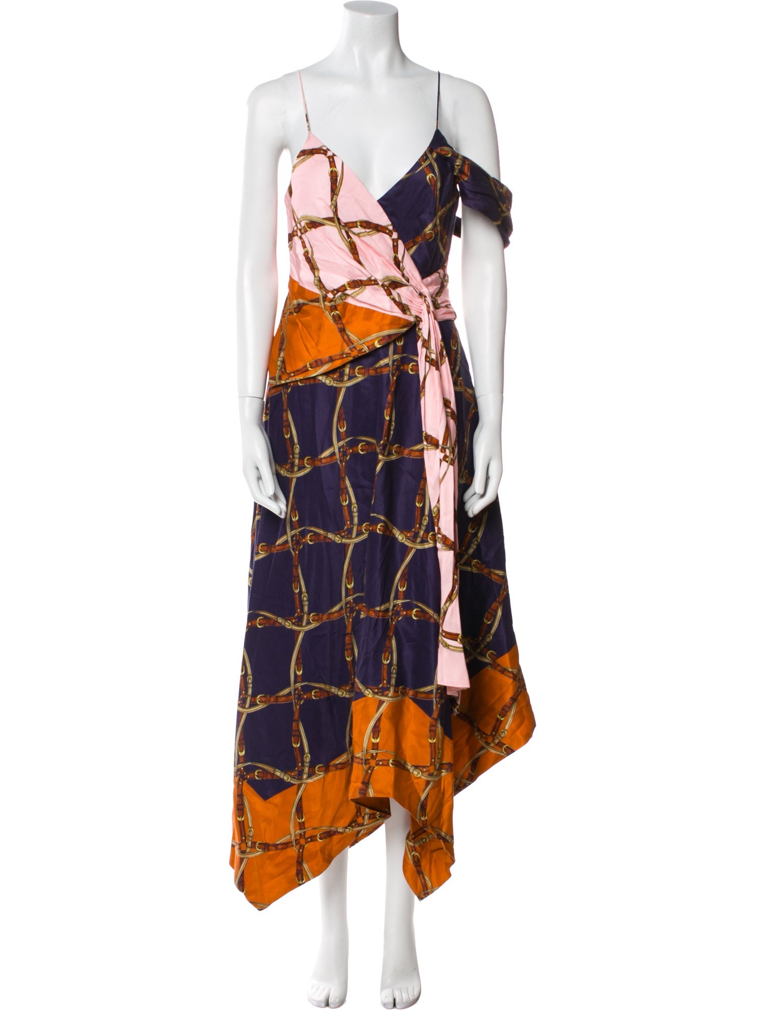 Jonathan Simkhai Printed Long Dress w/ Tags