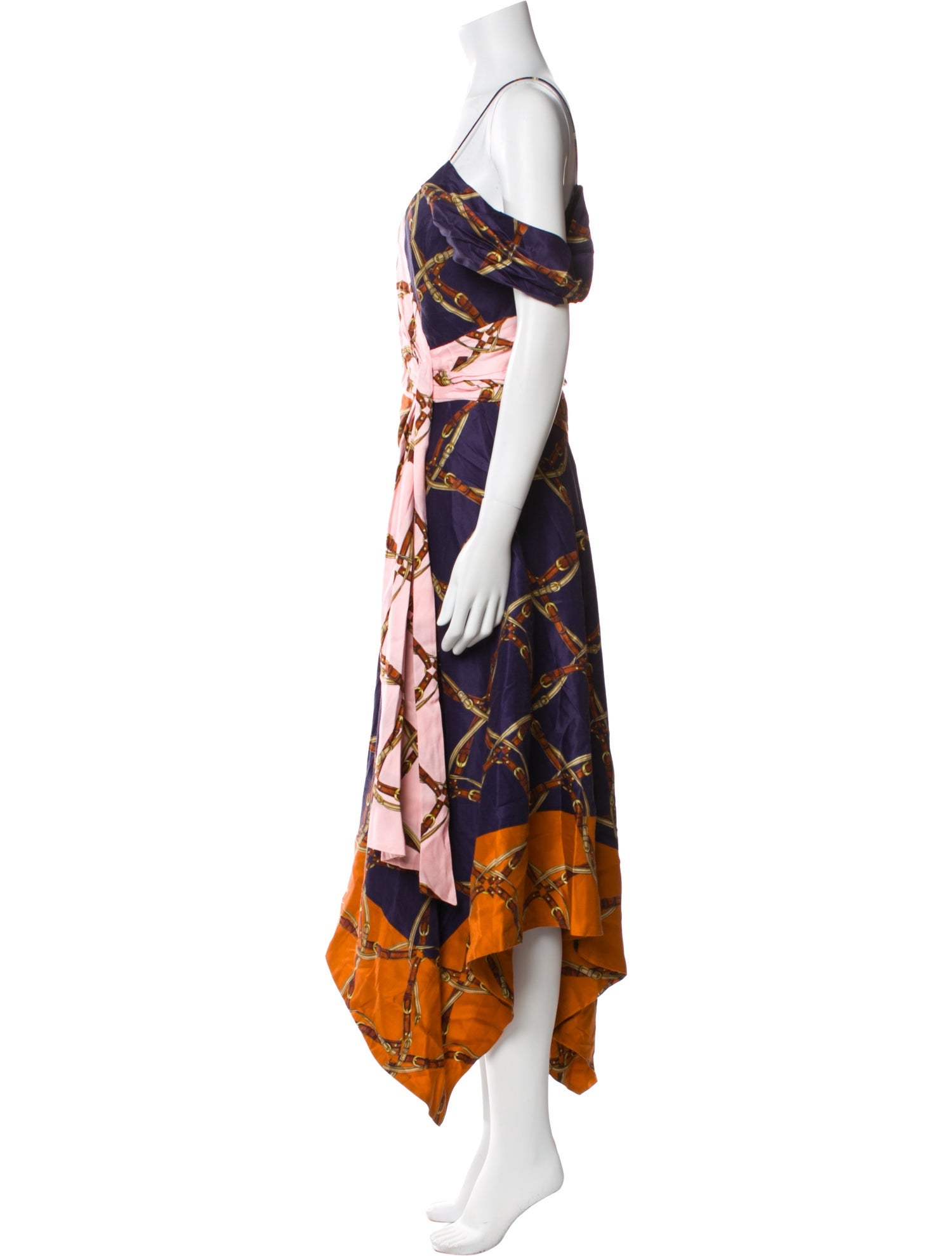 Jonathan Simkhai Printed Long Dress w/ Tags