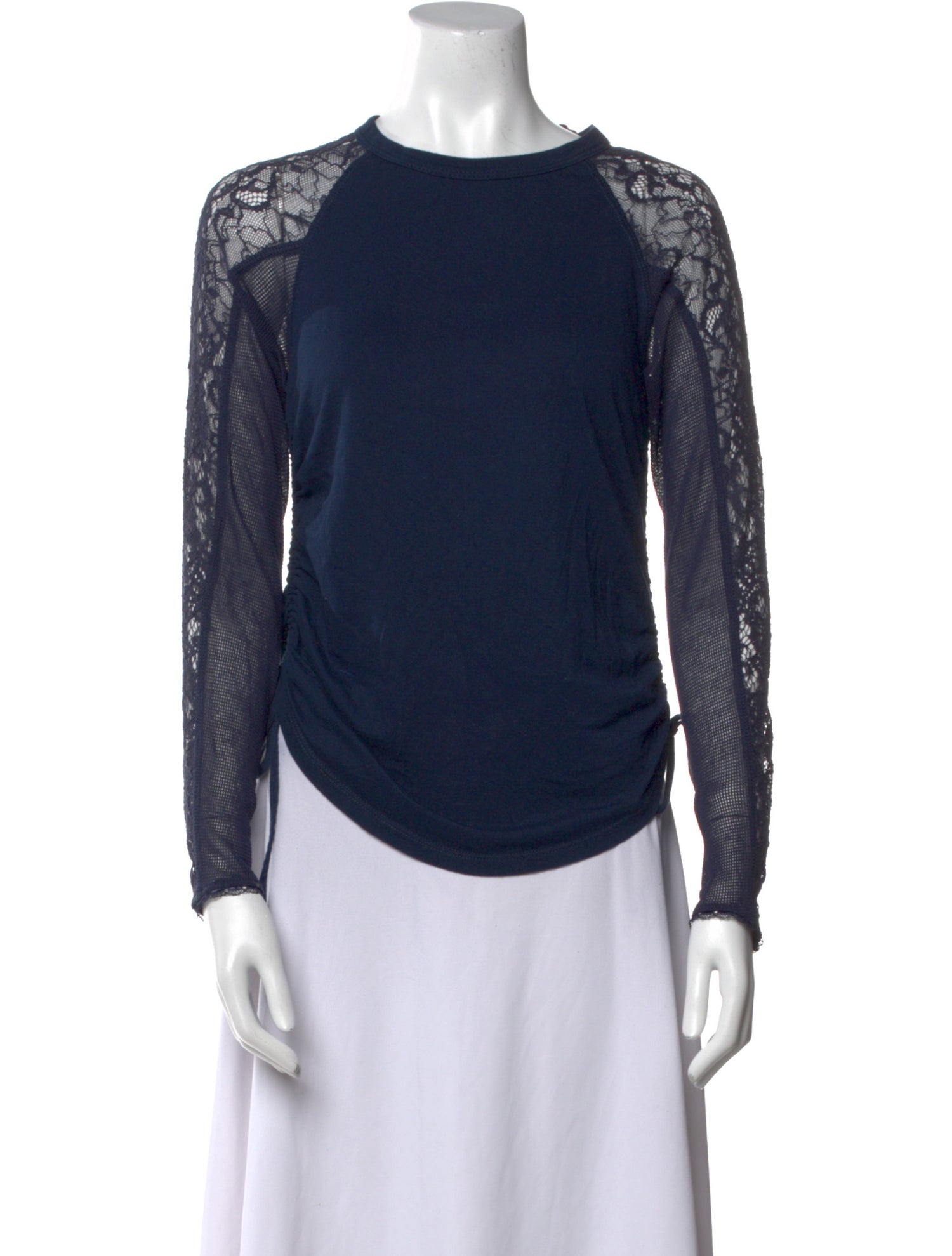Jonathan Simkhai Scoop Neck Long Sleeve Top