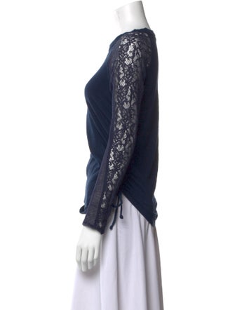 Jonathan Simkhai Scoop Neck Long Sleeve Top