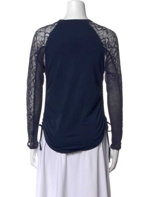 Jonathan Simkhai Scoop Neck Long Sleeve Top