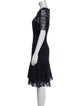 Jonathan Simkhai Lace Pattern Knee-Length Dress