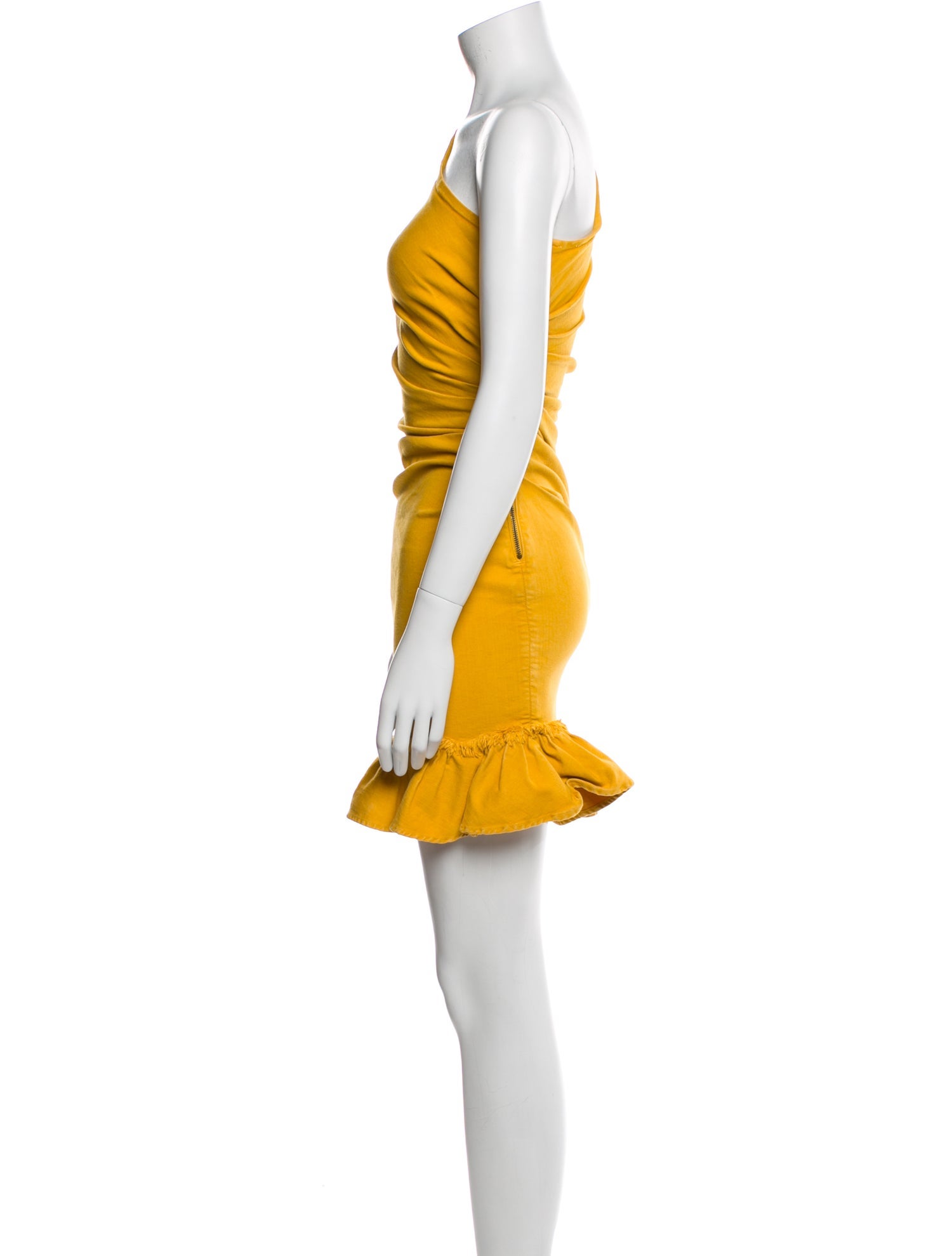 Jonathan Simkhai One-Shoulder Mini Dress