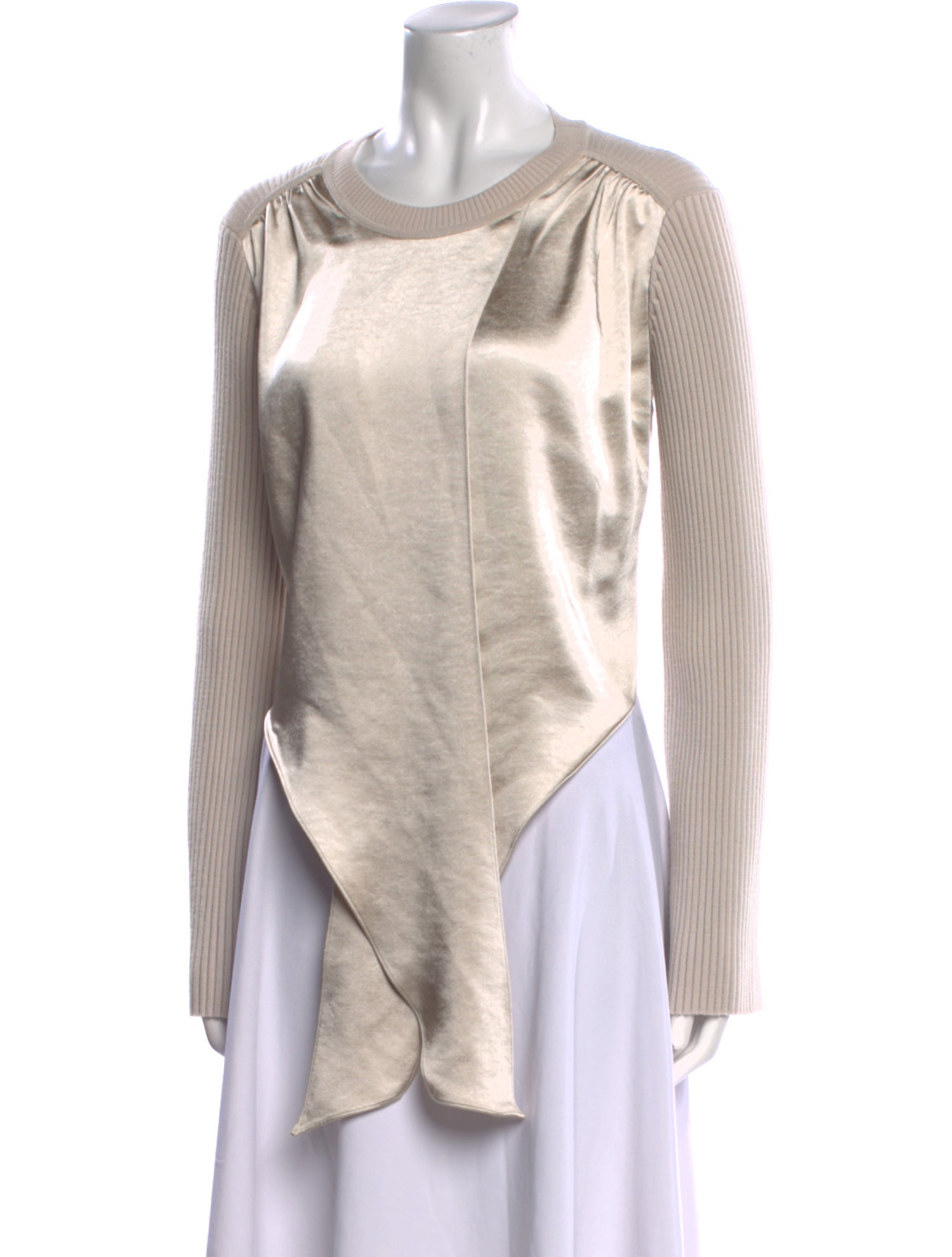 Jonathan Simkhai Cowl Neck Long Sleeve Tunic