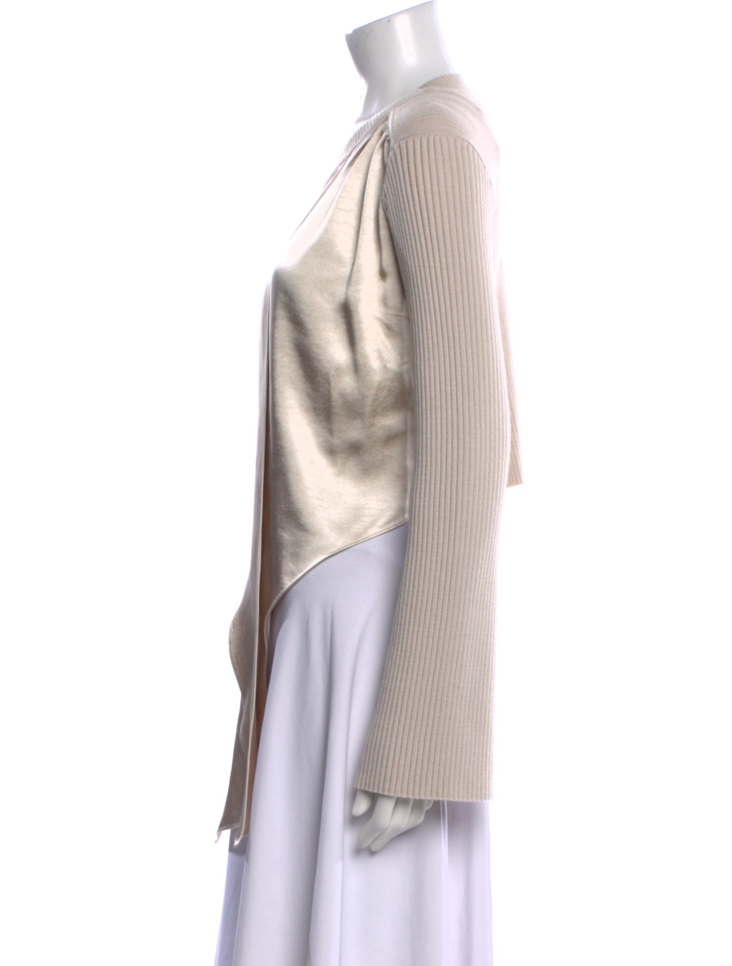 Jonathan Simkhai Cowl Neck Long Sleeve Tunic