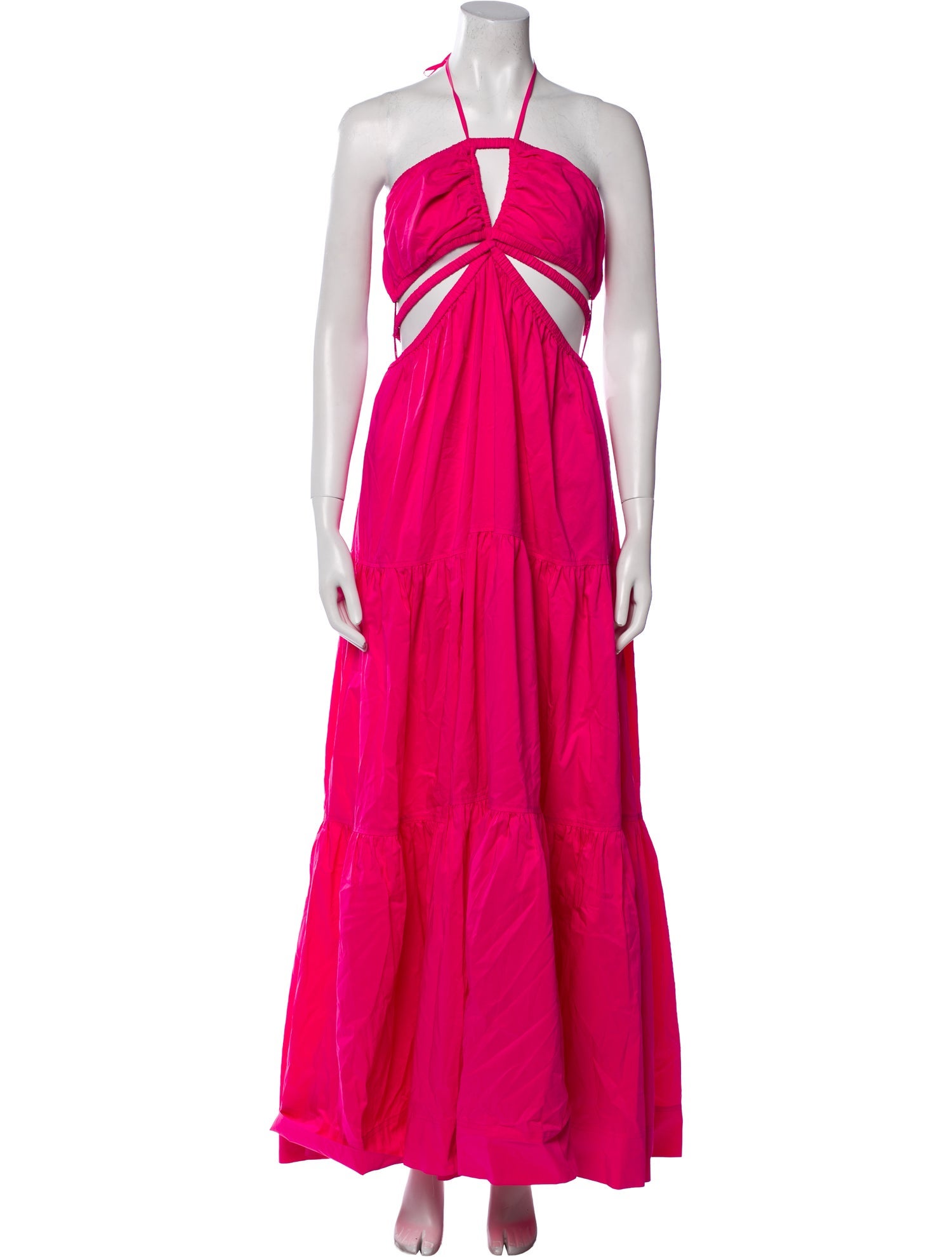 Jonathan Simkhai Halterneck Midi Length Dress