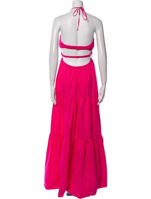 Jonathan Simkhai Halterneck Midi Length Dress
