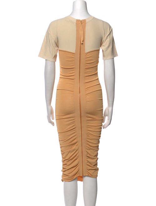 Jonathan Simkhai Crew Neck Knee-Length Dress