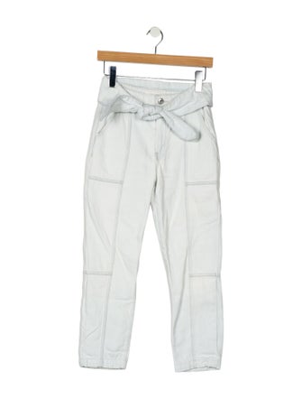 Jonathan Simkhai Mid-Rise Straight Leg Jeans