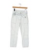 Jonathan Simkhai Mid-Rise Straight Leg Jeans