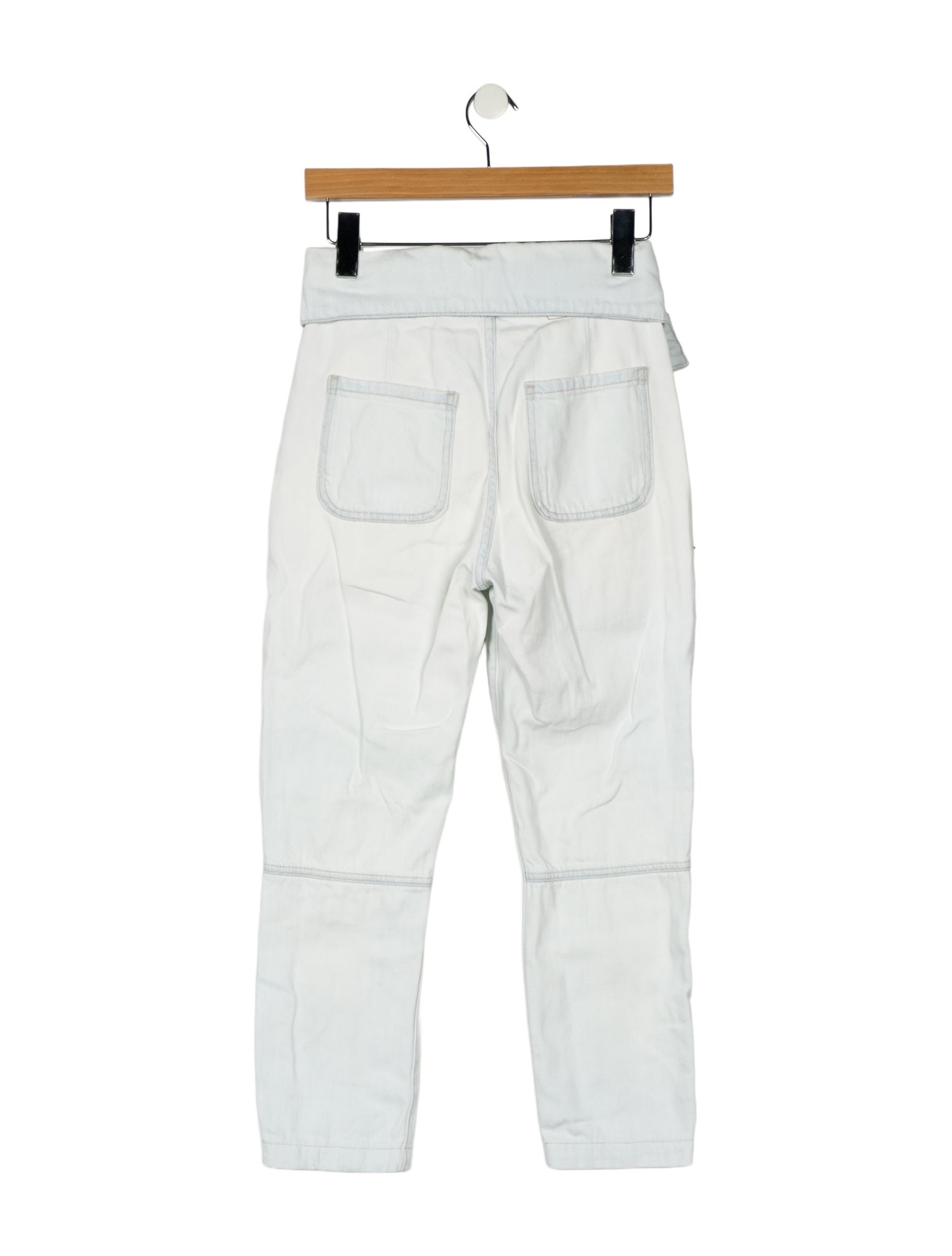 Jonathan Simkhai Mid-Rise Straight Leg Jeans