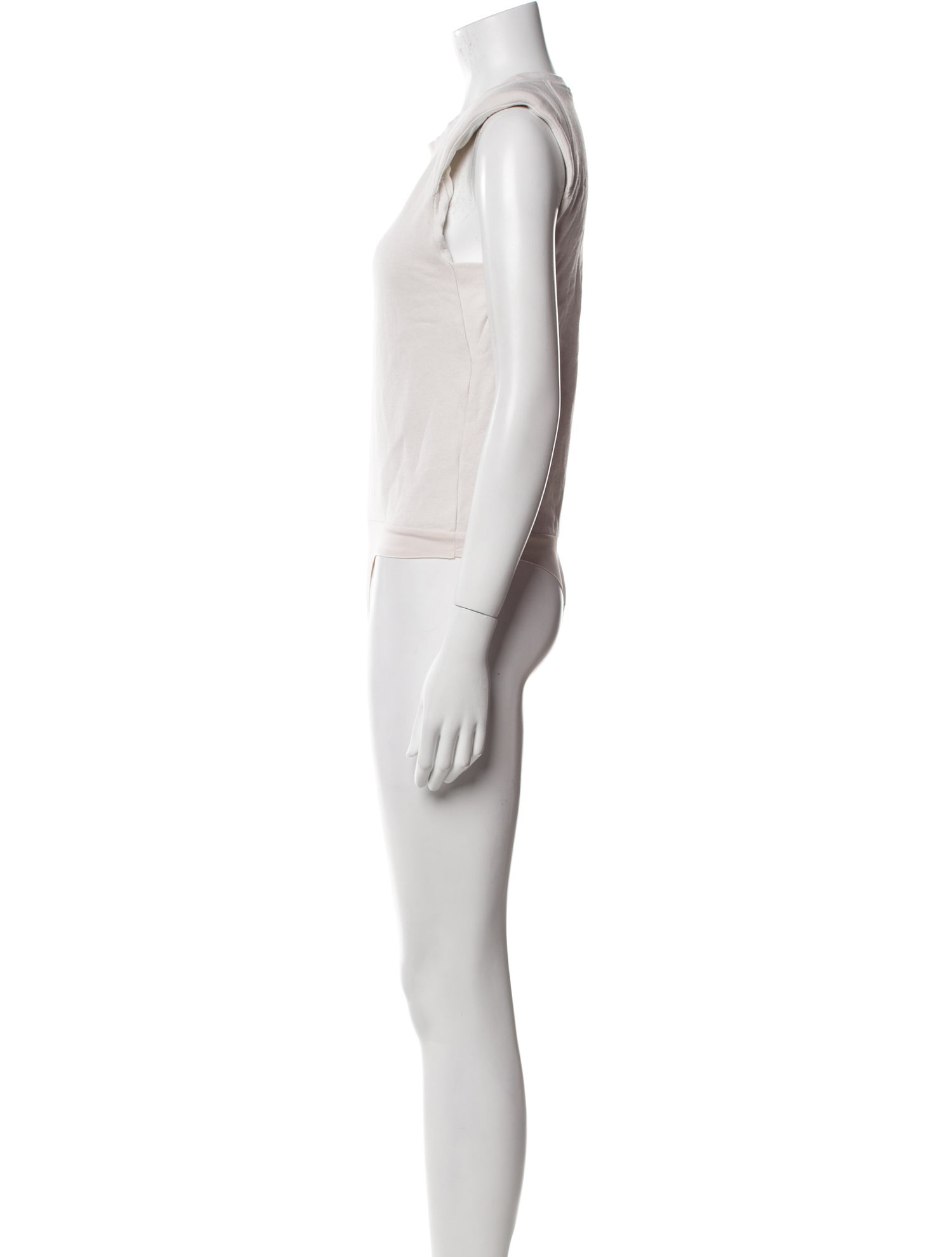 Jonathan Simkhai Crew Neck Sleeveless Bodysuit