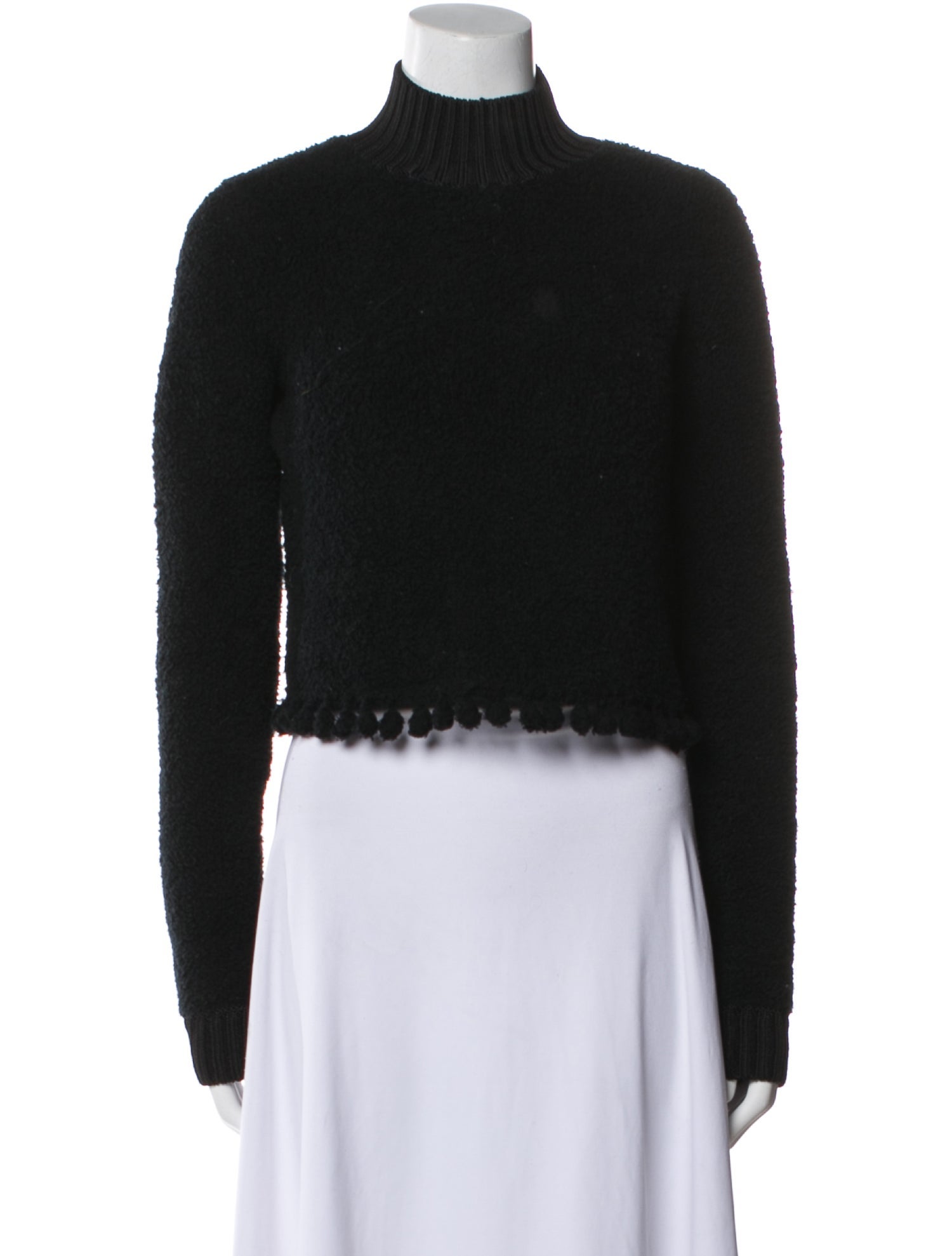 Jonathan Simkhai Wool Mock Neck Sweater