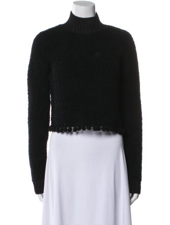 Jonathan Simkhai Wool Mock Neck Sweater