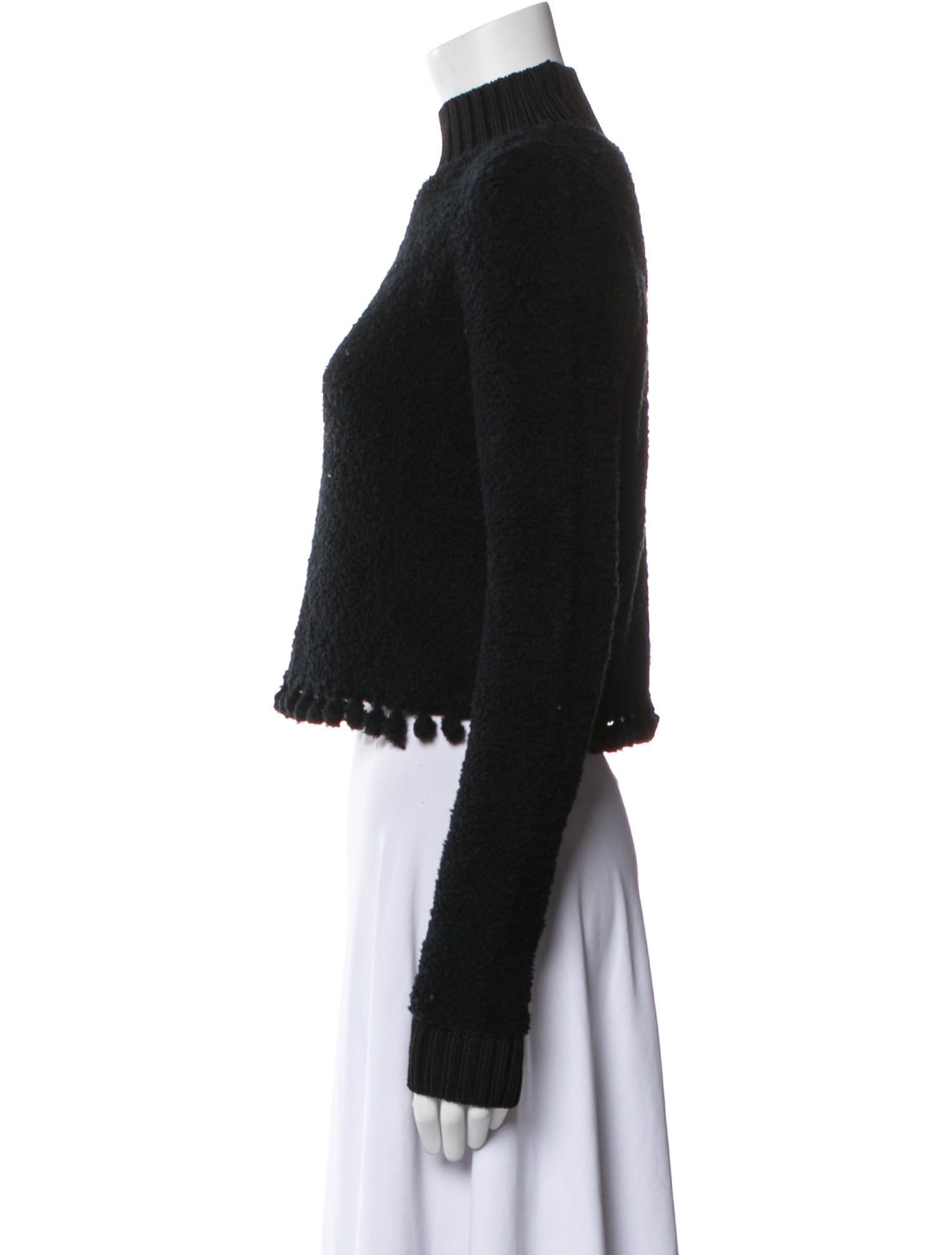 Jonathan Simkhai Wool Mock Neck Sweater