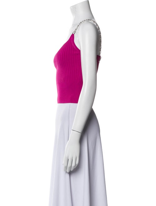 Jonathan Simkhai Square Neckline Sleeveless Crop Top