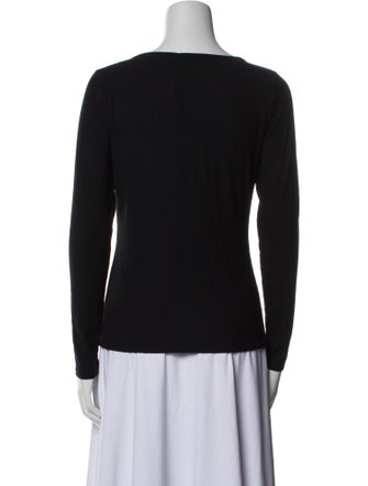 Jonathan Simkhai V-Neck Long Sleeve Top