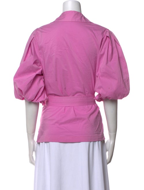 Jonathan Simkhai Three-Quarter Sleeve Blouse