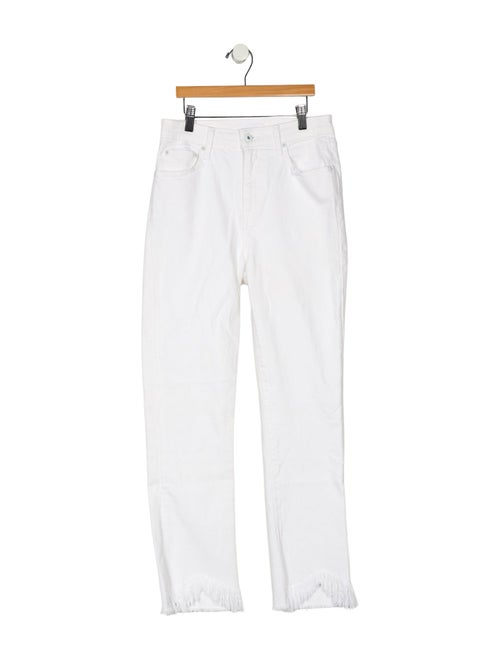 Jonathan Simkhai Mid-Rise Straight Leg Jeans