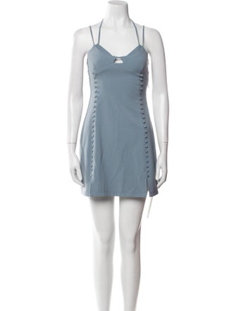 Jonathan Simkhai V-Neck Mini Dress