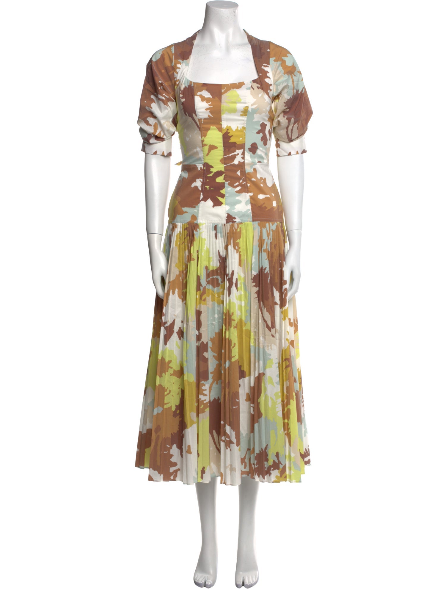 Jonathan Simkhai Floral Print Long Dress