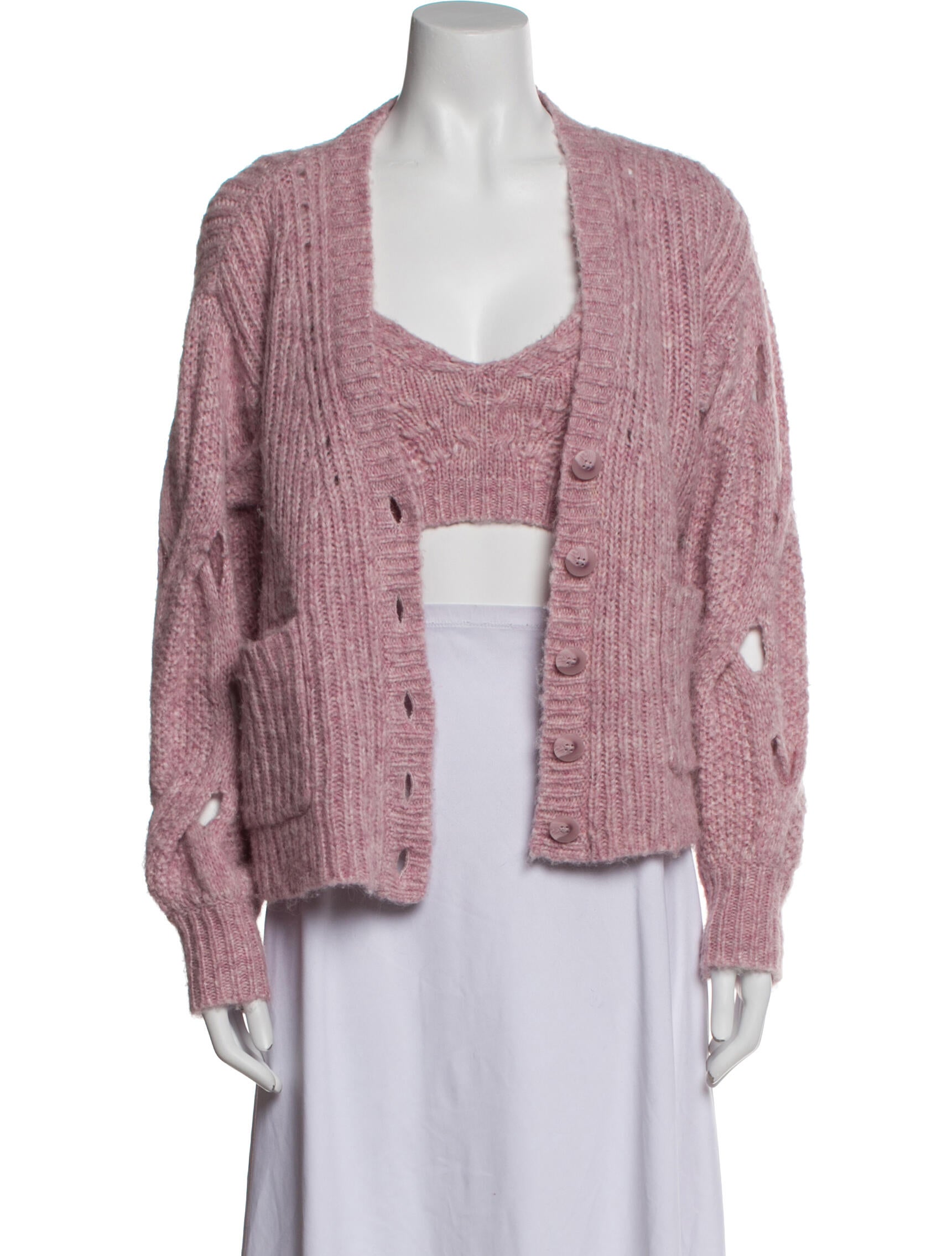 Jonathan Simkhai Wool Scoop Neck Sweater