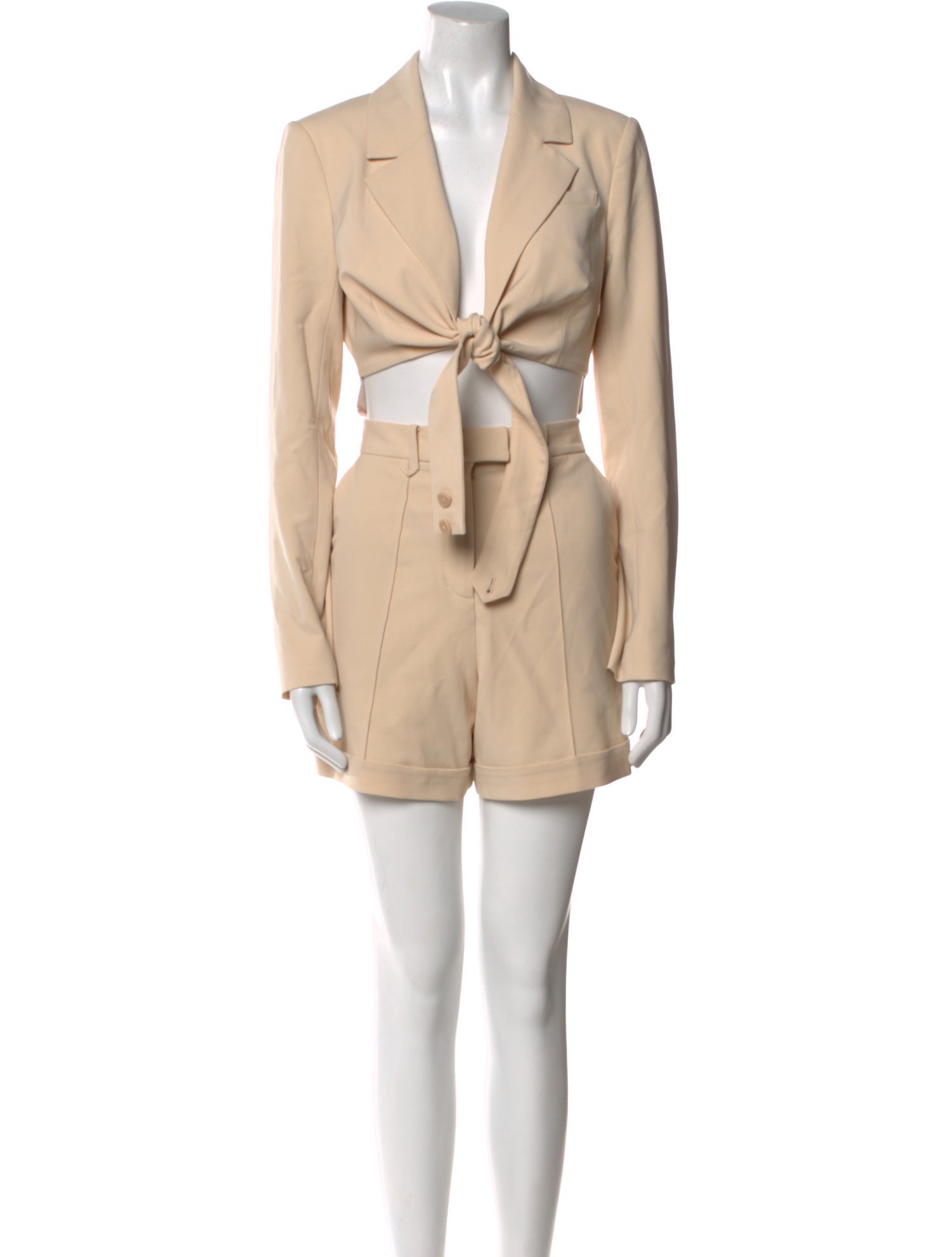 Jonathan Simkhai Plunge Neckline Romper w/ Tags