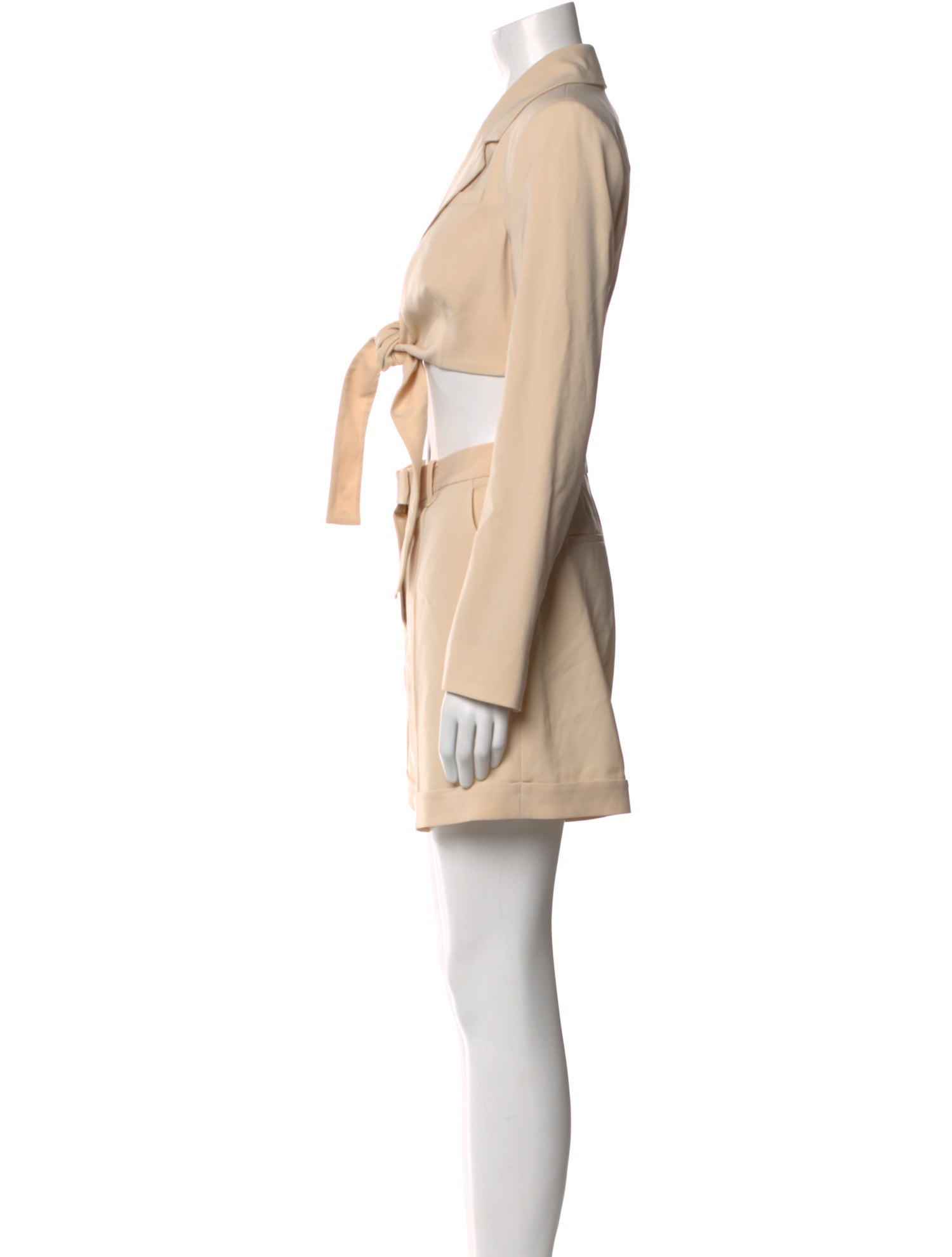 Jonathan Simkhai Plunge Neckline Romper w/ Tags