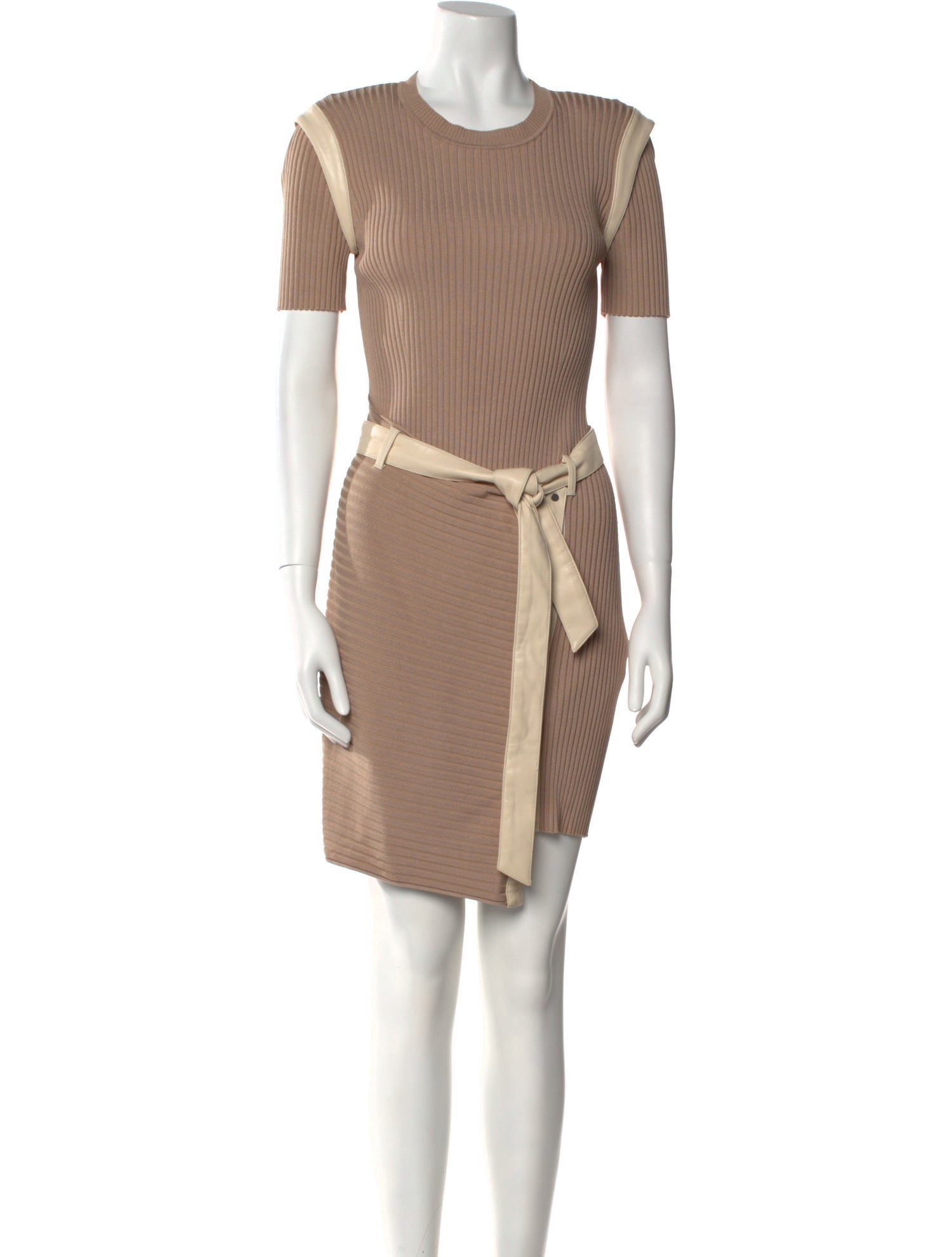 Jonathan Simkhai Crew Neck Mini Dress