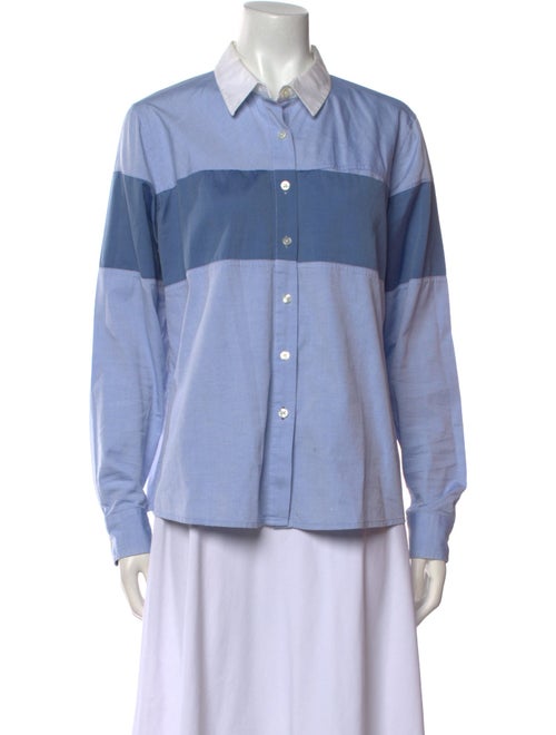 Jonathan Simkhai Long Sleeve Button-Up Top